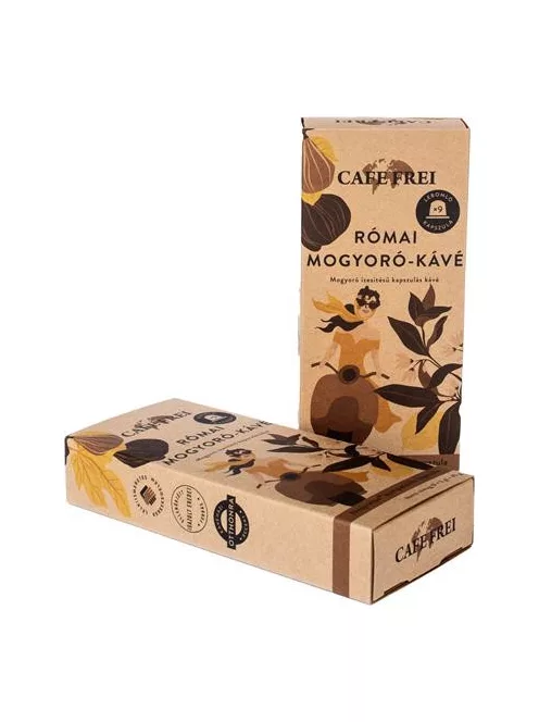 Kávékapszula, 9 db, CAFE FREI "Római mogyoró" (KHK629)