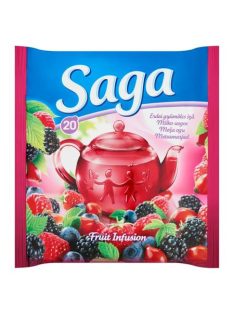 Gyümölcstea, 20x1,7 g, SAGA, erdei gyümölcs (KHK643)