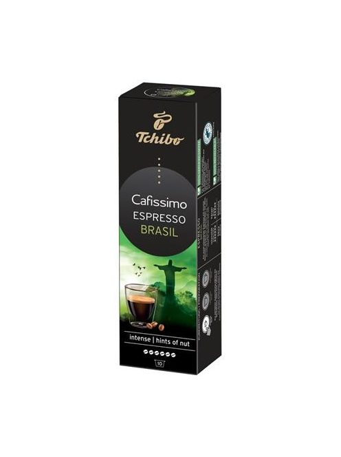 Kávékapszula, 10 db, TCHIBO "Cafissimo Espresso Brasil" (KHK661)