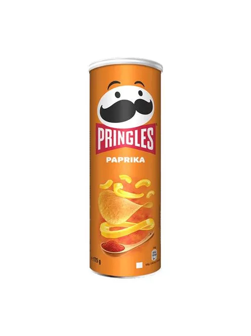 Chips, 165 g, PRINGLES, paprikás (KHK773)