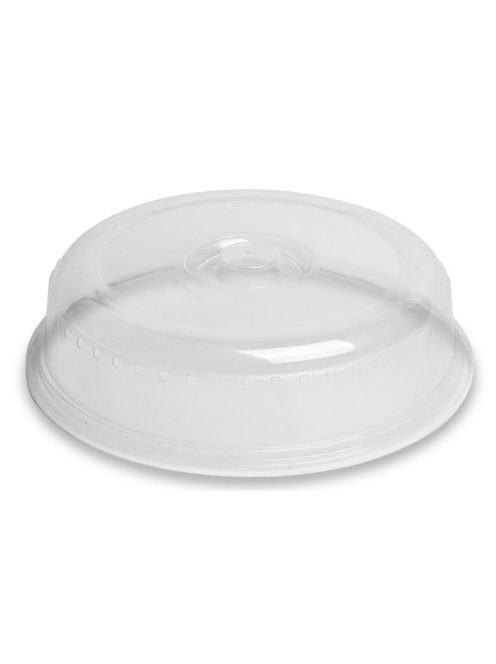Műanyag fedő mikrohullámú sütőbe, áttetsző, 26 cm (KHKE159)