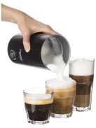 Tejhabosító, elektromos, BESTRON, fekete (KHKGB036)