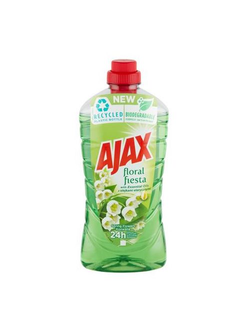 Általános tisztítószer, 1 l,  AJAX, gyöngyvirág, zöld (KHT013H)