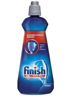   Gépi öblítőszer, 400 ml, FINISH, "Shine&Dry", regular (KHT081)