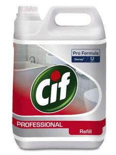   Fürdőszobai tisztító- és vízkőoldószer, 5 l, CIF (KHT111)