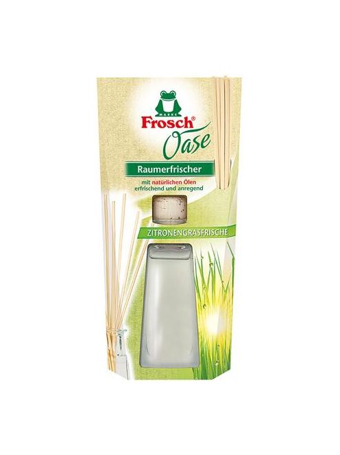 Légfrissítő, 90 ml, FROSCH "Oase", citromfű (KHT549)