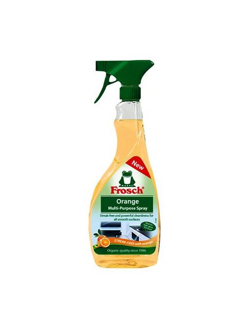 Általános felülettisztító spray, 500 ml, FROSCH, narancs (KHT556)