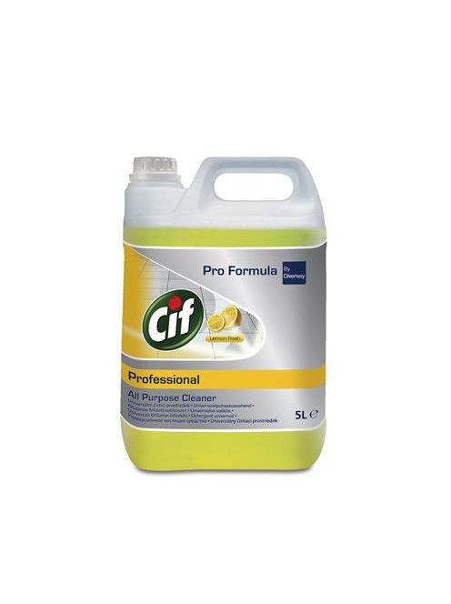 Általános tisztítószer, 5 L, CIF, citrom (KHT626)
