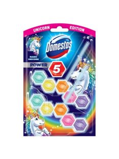   WC fertőtlenítő, 2 db-os, DOMESTOS "Power 5", unikornis (KHT839)