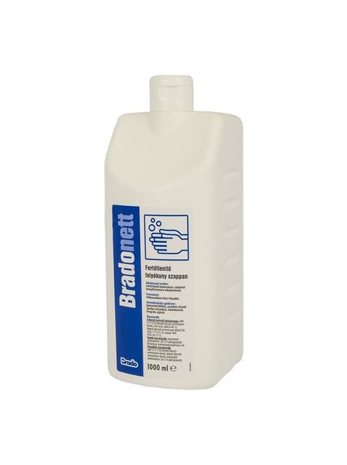 Folyékony szappan, fertőtlenítő, 1 l, BRADONETT (KHT875)