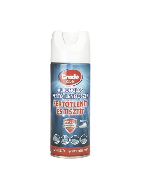 Fertőtlenítő spray, 400 ml, BRADOCLUB, neutral (KHT885)