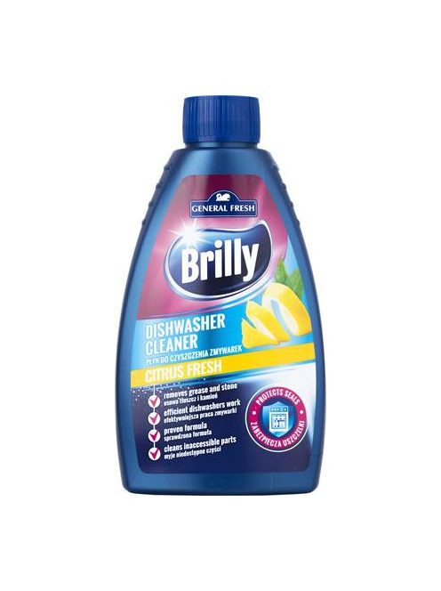 Mosogatógép tisztító, 250 ml, "Brilly", citrus fresh (KHT927)