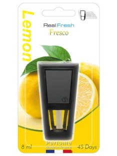   Autóillatosító készülék, 8 ml, "Real Fresh", citrom (KHT942)