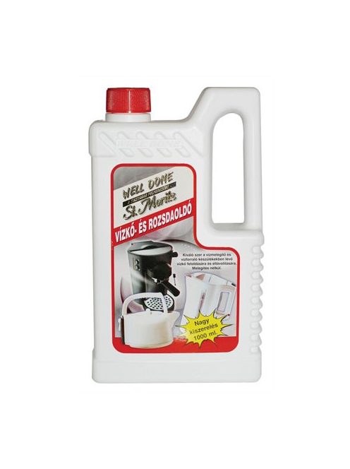 Vízkő-és rozsdaoldó háztartási tisztítószer, 1 l, WELL DONE (KHTWD06)