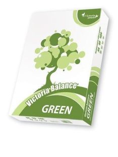   Másolópapír, újrahasznosított, A4, 80 g, VICTORIA PAPER "Balance Green" (LBG480)