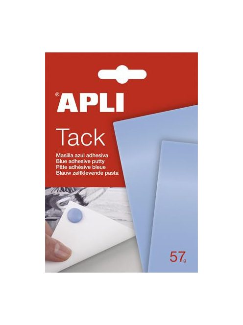 Gyurmaragasztó, 57 g, APLI "Tack", kék (LCA11703)
