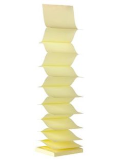   Öntapadó jegyzettömb, "Z", 75x75 mm, 100 lap, APLI "Classic", sárga (LCA12078)