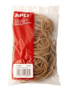 Postázó gumi, 60X2 mm, APLI, 100g (LCA12854) (LCA12854)