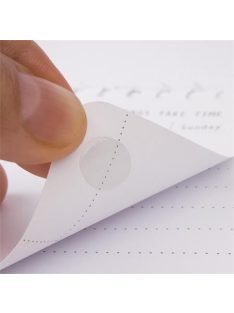   Ragasztókorong, eltávolítható, APLI "Transparent Dots", átlátszó (LCA12871)