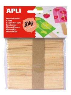 Pálcika, fa, APLI "Creative", natúr (LCA13063)