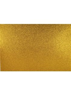   Moosgumi, 400x600 mm, glitteres, APLI "Eva Sheets", arany (LCA13175)