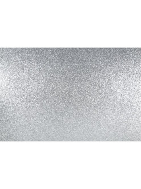 Moosgumi, 400x600 mm, glitteres, APLI "Eva Sheets", ezüst (LCA13176)