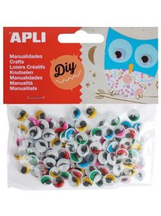   Öntapadó mozgó szem, APLI "Creative", vegyes színek (LCA13265)