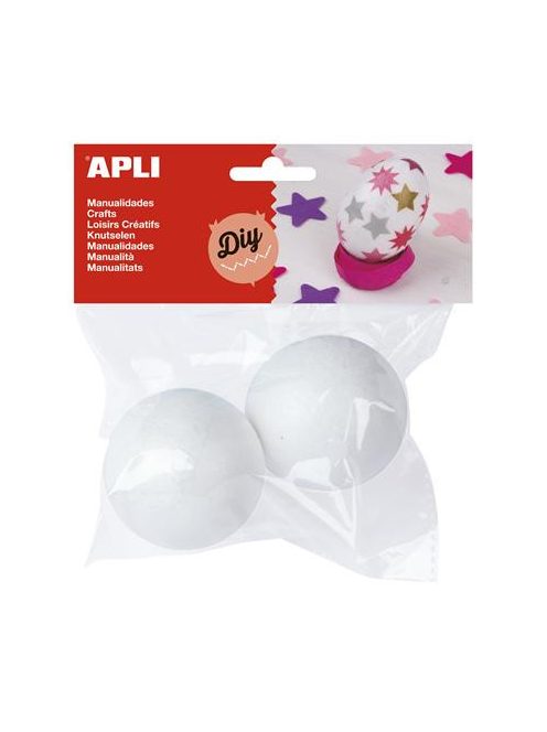 Styropor gömb, 60 mm, APLI "Creative" (LCA13280)
