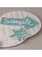 Ragasztó négyzetek, 414 db/csomag, kétoldalas, APLI (LCA13814)