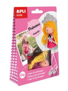 Bábukészítő készlet, APLI,hercegnő (LCA14083)