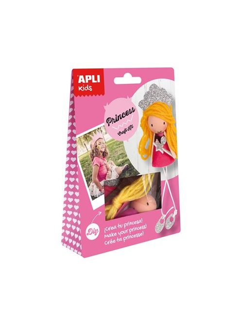 Bábukészítő készlet, APLI,hercegnő (LCA14083)