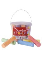 Aszfaltkréta, kerek, jumbo, 20 darabos, APLI, vegyes színek (LCA14855)