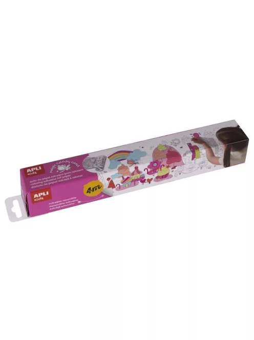 Színező tekercs, öntapadó, APLI "Magic candy land" (LCA14884)