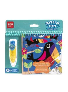   Színezőfüzet, vízbázisú, APLI Kids "Aqua Fun", dzsungel (LCA15225)