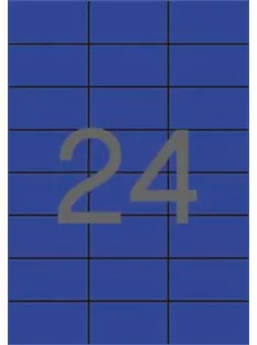   Etikett, 70x37 mm, színes, APLI, kék, 480 etikett/csomag, APLI