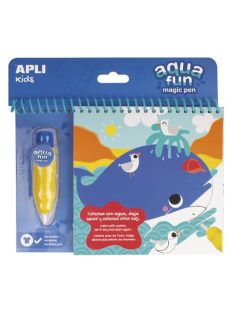   Színezőfüzet, vízbázisú, APLI "Aqua Fun" (LCA17148)