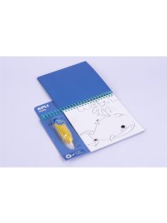   Színezőfüzet, vízbázisú, APLI "Aqua Fun" (LCA17148)