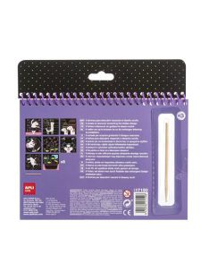   Képkarcoló füzet, APLI Kids "Magic Scratch", unikornis (LCA17150)