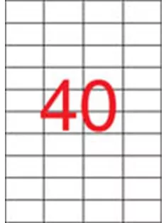   Etikett, univerzális, 52,5x29,7 mm, APLI, 4000 etikett/csomag, APLI