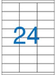   Etikett, univerzális, 70x35 mm, VICTORIA, 2400 etikett/csomag (LCV11368) (LCV11368)