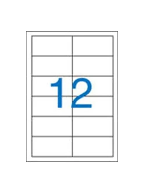 Etikett, univerzális, 97x42,4 mm, VICTORIA, 1200 etikett/csomag (LCV11389) (LCV11389)