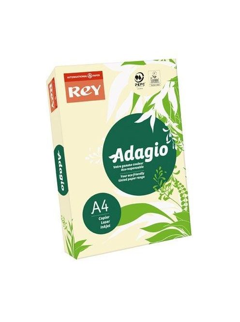 Másolópapír, színes, A4, 80 g, REY "Adagio", pasztell csontszín (LIPAD48PE) (LIPAD48PE)
