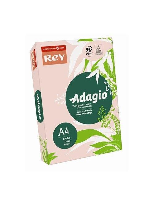 Másolópapír, színes, A4, 80 g, REY "Adagio", pasztell rózsaszín (LIPAD48PR) (LIPAD48PR)
