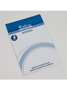   Jegyzettömb, A4, 50 lap, négyzetrácsos, VICTORIA, fehér (LL10) (LL10)