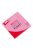 Öntapadó jegyzettömb, 75x75 mm, 100 lap, APLI "Funny", neon rózsaszín (LNP11898)