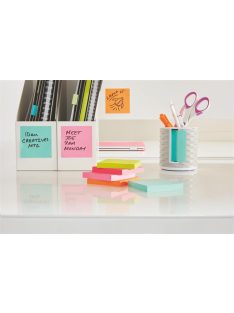   Öntapadó jegyzettömb, 76x76 mm, 450 lap, 3M POSTIT, aquarell kék (LP2028B)