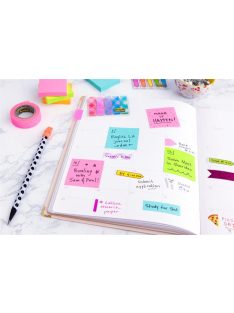   Öntapadó jegyzettömb, 76x76 mm, 450 lap, 3M POSTIT, aquarell zöld (LP2028G)