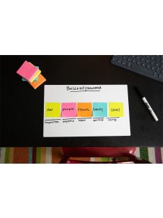   Öntapadó jegyzettömb, 38x51 mm, 12x100 lap, 3M POSTIT "Poptimistic", vegyes színek (LP653POP)