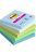 Öntapadó jegyzettömb, 76x76 mm, 5x90 lap, 3M POSTIT "Super Sticky Oasis", vegyes színek (LP6545SSOAS)