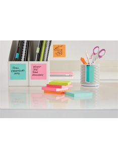   Öntapadó jegyzettömb, 76x127 mm, 6x100 lap, 3M POSTIT "Beachside", vegyes színek (LP6556BEA)